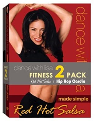 Dance With Lisa: 2 Pack - Red Hot Salsa & Hip Hop Cardio DVD - Click Image to Close