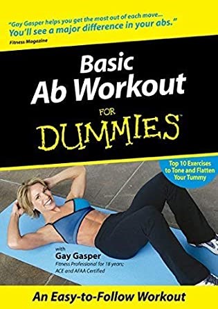 Basic Ab Workout For Dummies - Gay Gasper DVD - Click Image to Close