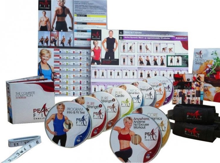 Peak Fit Challenge: 10-DVD Set with Michelle Dozois - Click Image to Close